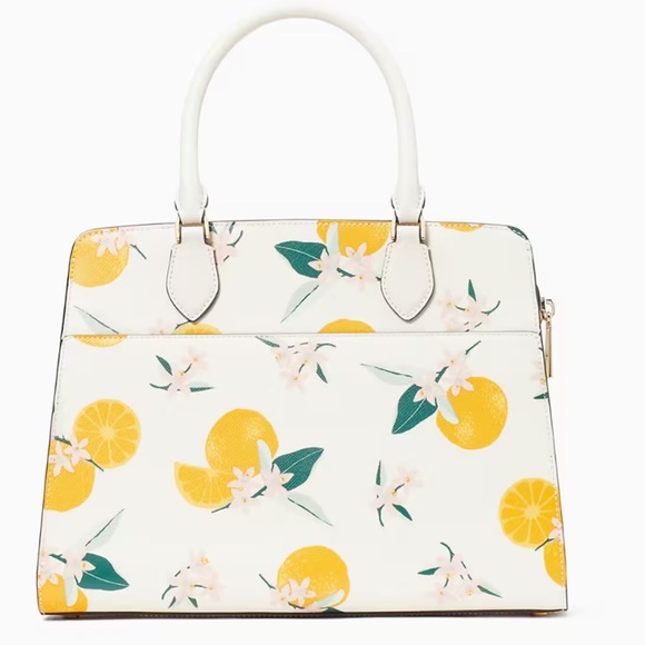 Kate Spade Madison Orange Toss Medium Satchel - Picture 5 of 5